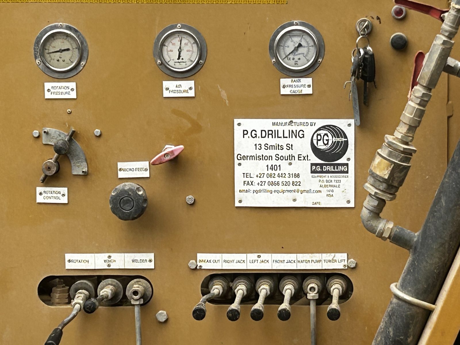 PG Drilling — rig