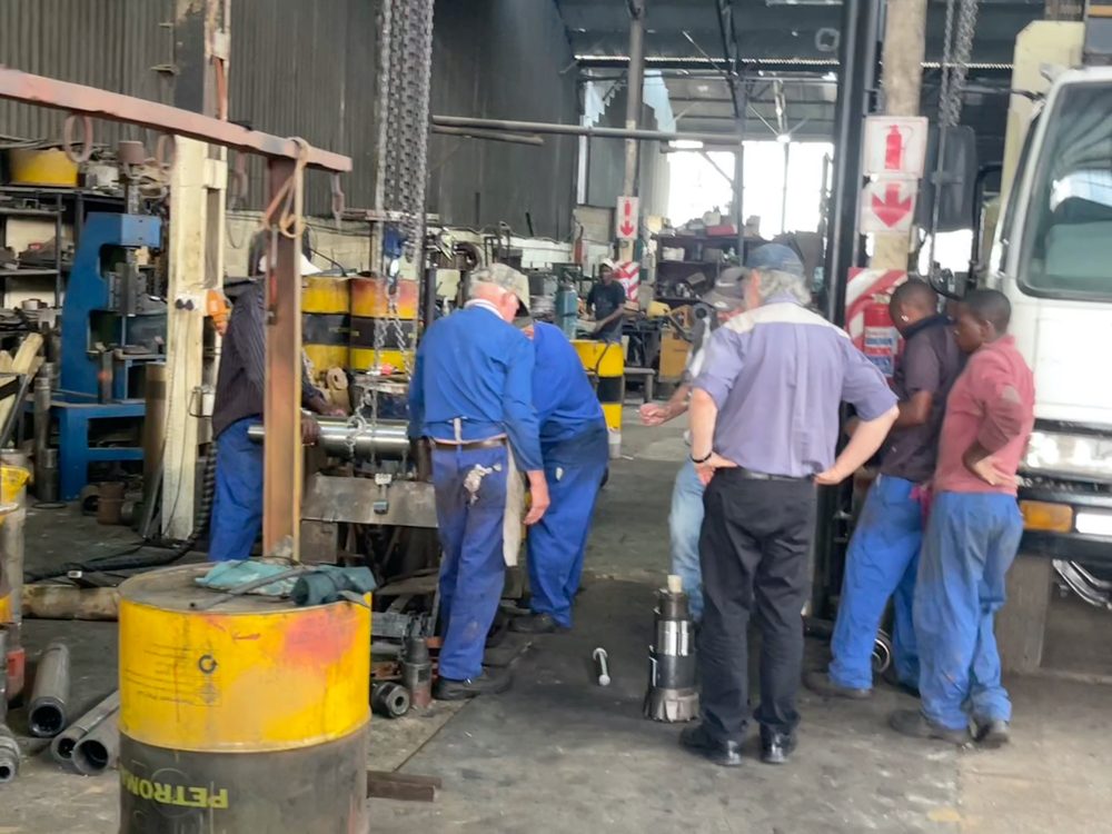 PG Drilling — workshop photo